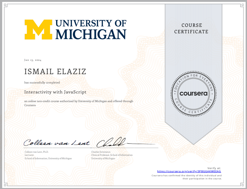 Interactivity with JavaScript